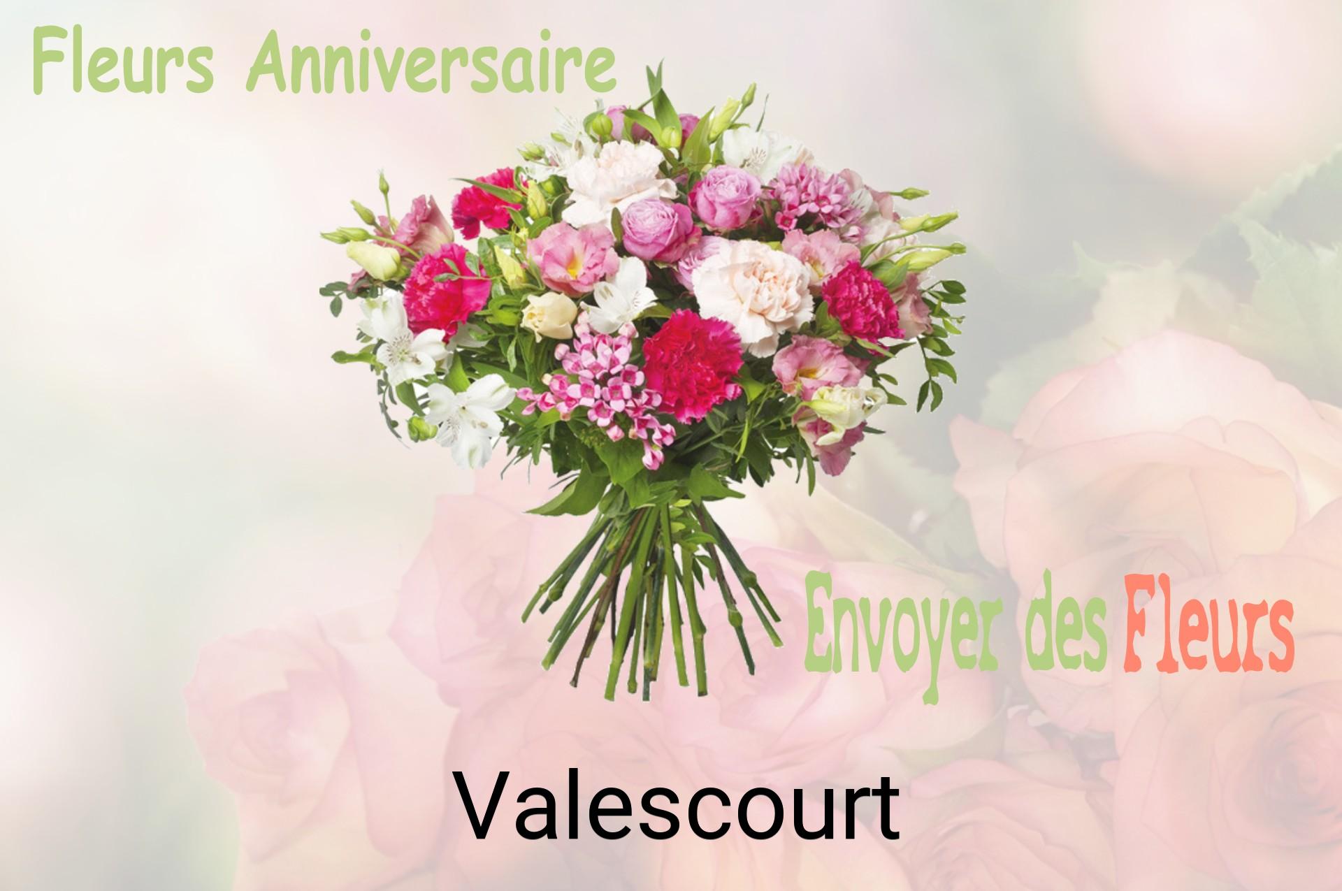 Bouquet de fleurs d’anniversaire livré à Valescourt