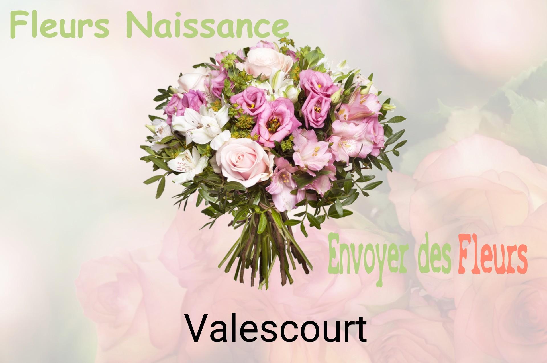 Bouquet de fleurs de naissance livré à Valescourt